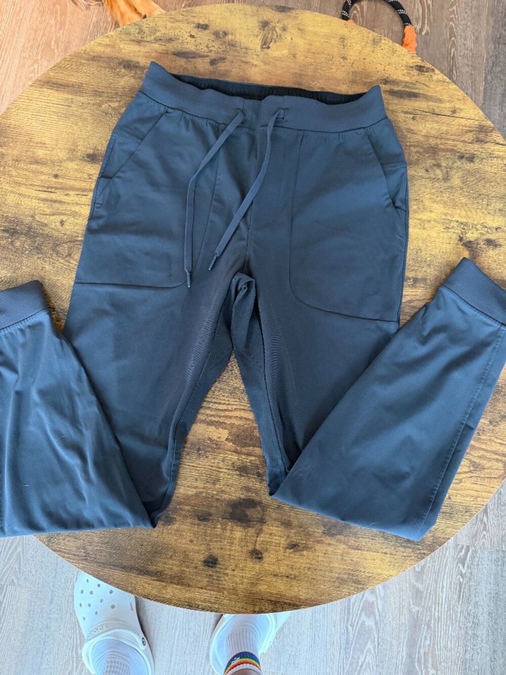 Lululemon Men's Black Joggers Drawstring
